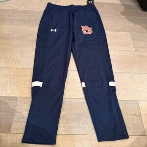 UNDER ARMOUR WOMENS SMALL JOGGER PANTS AUBURN TIGERS NEW